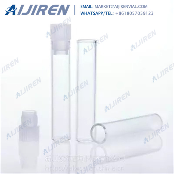 autosampler glass shell vials with PE plug price